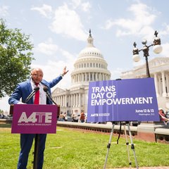 rious about how our Lobby Day went? Take a look! Thank you to everyone who joined us and a huge shoutout to our team for making this happen! #TransDayOfEmpowerment #TransRights #LGBTQIA [image description: 1-4. Various members of A4TE staff join together on Capitol Hill for a press conference with Senator Merkley]