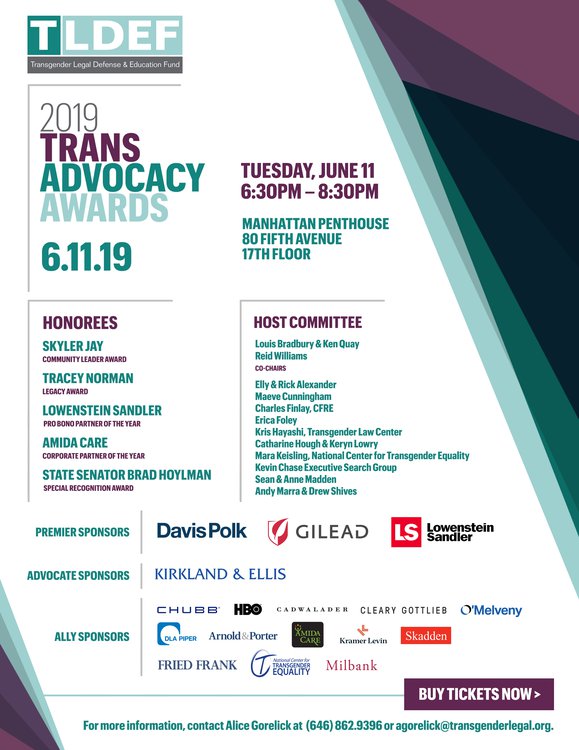 2019 Trans Advocacy Awards
